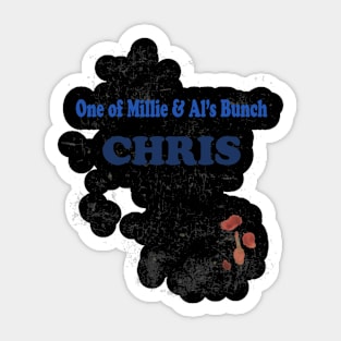 One of Millie  Al's Bunch 12 Monkeys Sticker